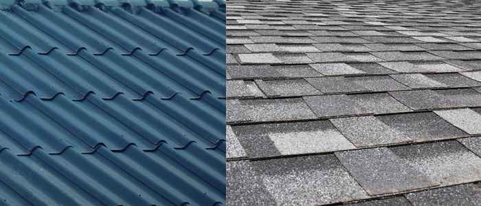 Metal Roof vs Shingles​